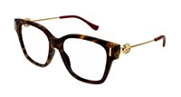 Montura de gafas Gucci Mujer GG1204O002-HAVANA-GOLD-TRANSPARENT55 - GG1204O002-HAVANA-GOLD-TRANSPARENT55